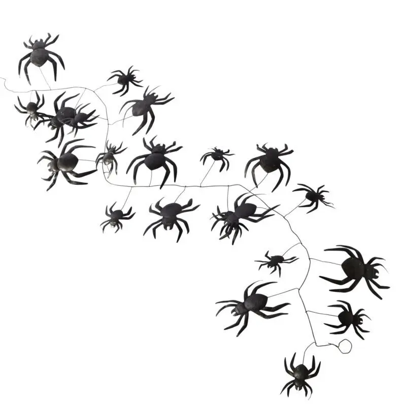 Widow Spider Garland 68"x 18"x 8"