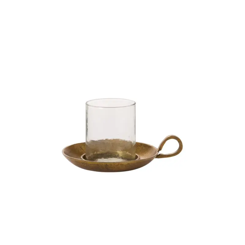 Winter Warmth Candleholder 9.75"x 7.75"x 5.25"
