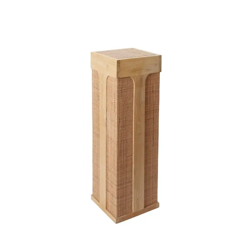Woven Cane Column 11.75"x 35.75"