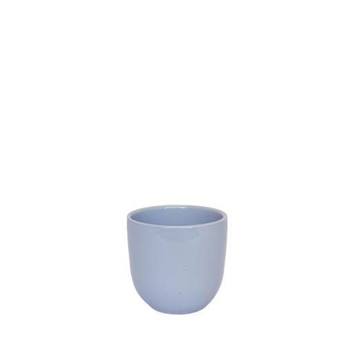 [50233] Lana pot round shiny lavender - 4.75x4.25"