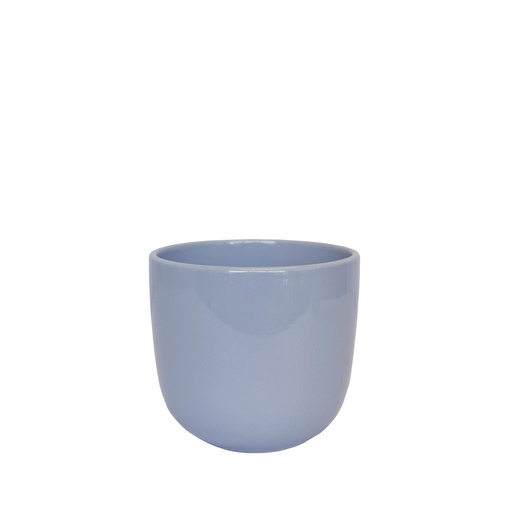 [50237] Lana pot round shiny lavender - 6.75x6.25"