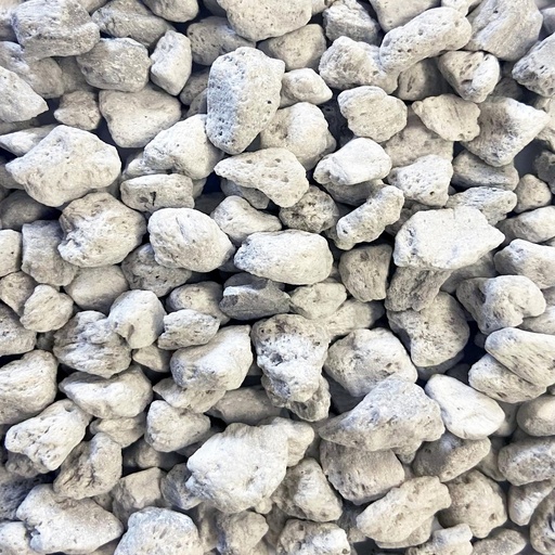[21826] Lava Rocks 800 ml - White