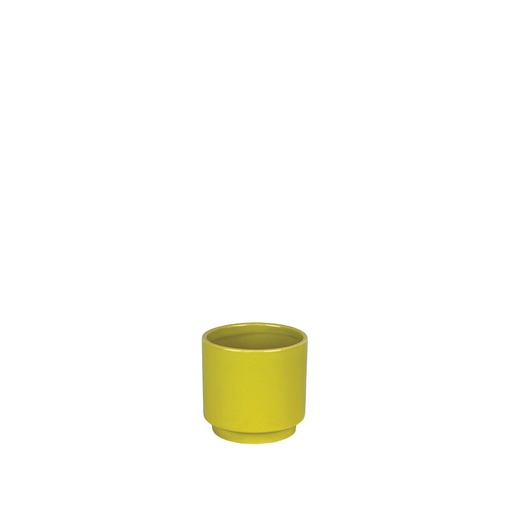 [56341] Silas pot round green 5.25x4.75"