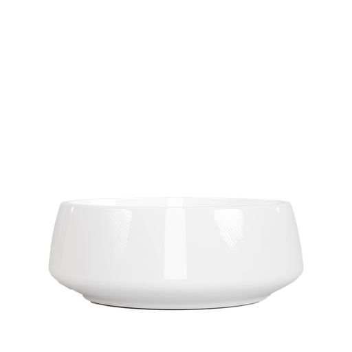 [63913] Odette bowl round white - 13.75x6"
