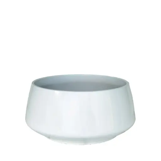[63913] Odette bowl round white - 13.75x6"