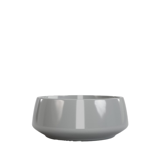 [63915] Odette bowl round grey - 11.5x5.5"