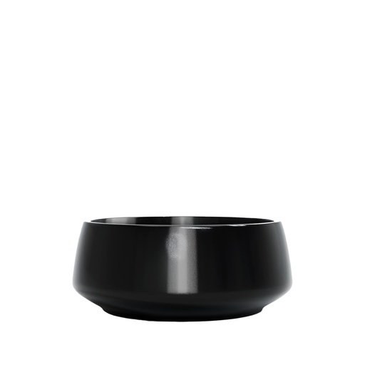 [63918] Odette bowl round black - 11.5x5.5"