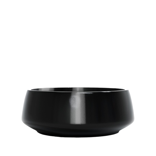 [63919] Odette bowl round black - 13.75x6"