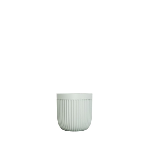 [63889] Vivi pot round green - 5x4.25"