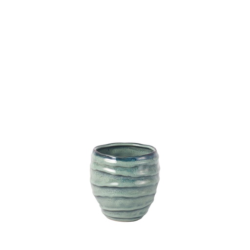 [63748] Pepe pot round blue - 5x5"