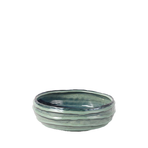 [63749] Pepe bowl round blue - 9.5x3.25"