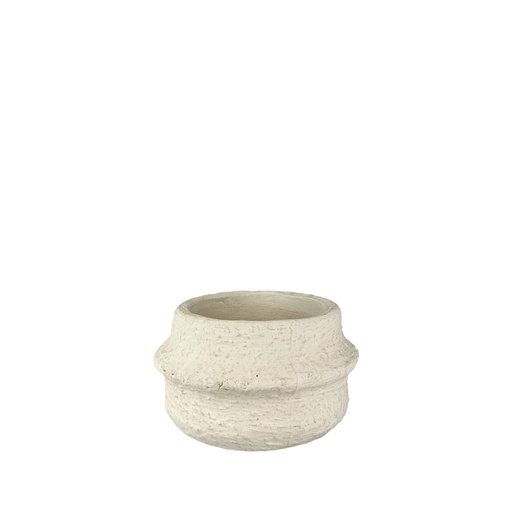 [63800] Rembert bowl round cream - 7.25x4.25"