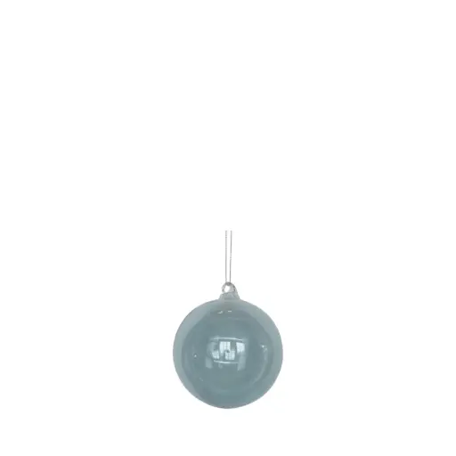 [64523] Ornament ball blue - 4"