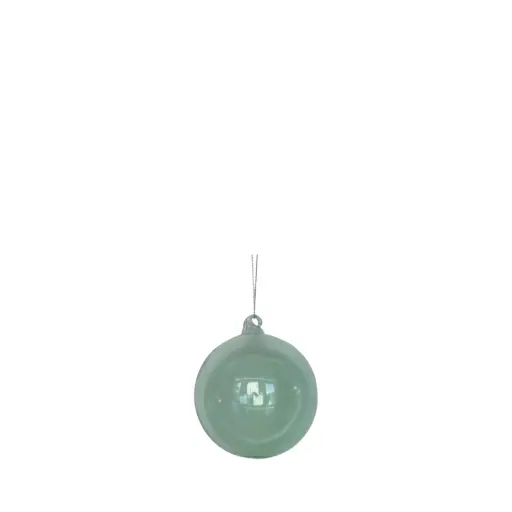 [64524] Ornament ball green - 4"