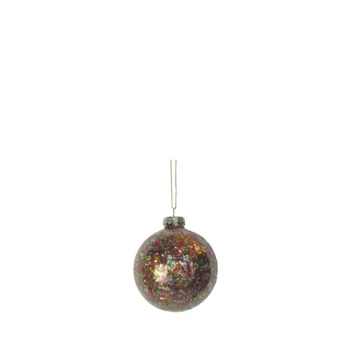 [64552] Ornament ball pink - 3.25"