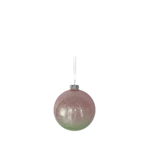 [64556] Ornament ball pink - 4"