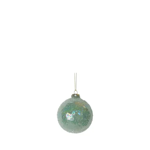 [64559] Ornament ball green - 3.25"