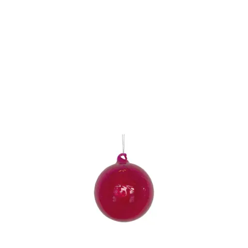 [64470] Ornament ball pink - 4"