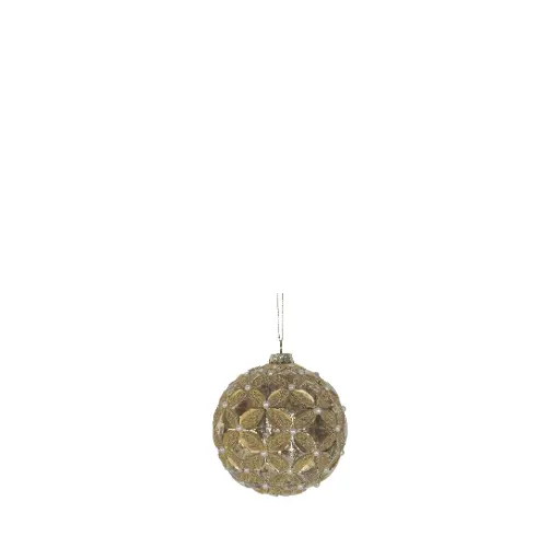 [64489] Ornament ball gold - 4"