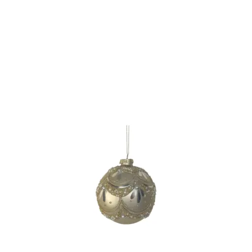 [64491] Ornament ball gold - 4"