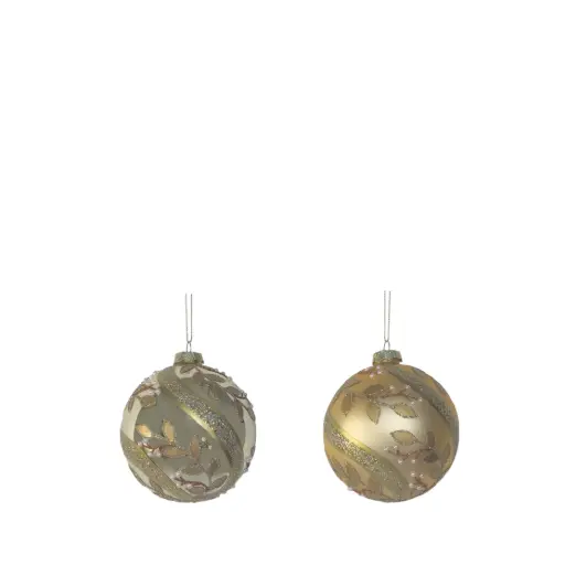 [64497] Ornament ball gold - 4"
