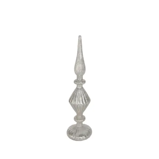 [64501] Tree light, silver, battery - 13.5"