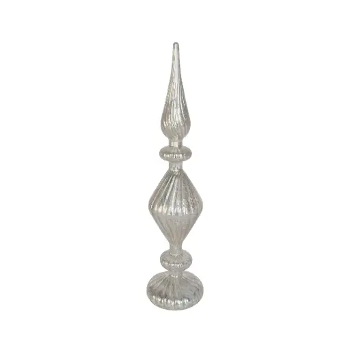 [64502] Tree light, silver, battery - 15.75"