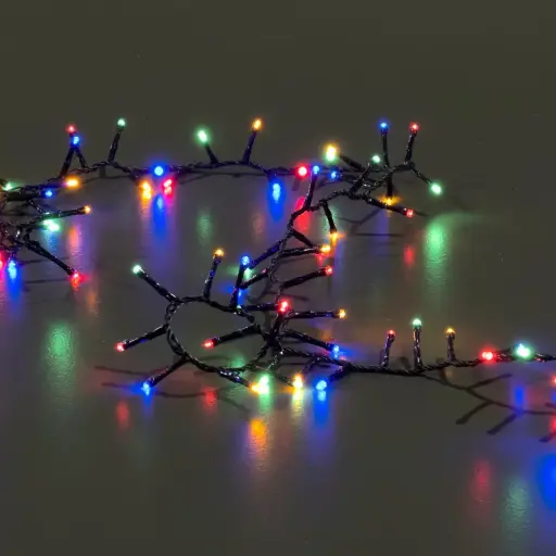 [64663] Snake coated light string, 1000L multicolour, timer, 8 function - 65.75'