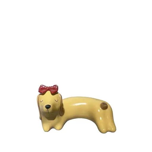 [64573] Coco dog statue - 8.25x5.25x4.75"