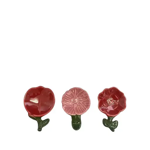 [64589] Debbie plate assorted - 4x2.75x0.75"