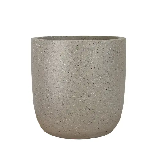 [64728] Ida pot round beige - 11x11"