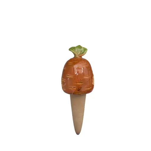 [64772] Eden carrot watering stake orange - 2.5x2.5x7.5"
