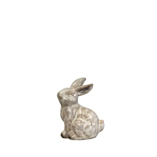 [64786] Eden rabbit white - 2.25x3x4"