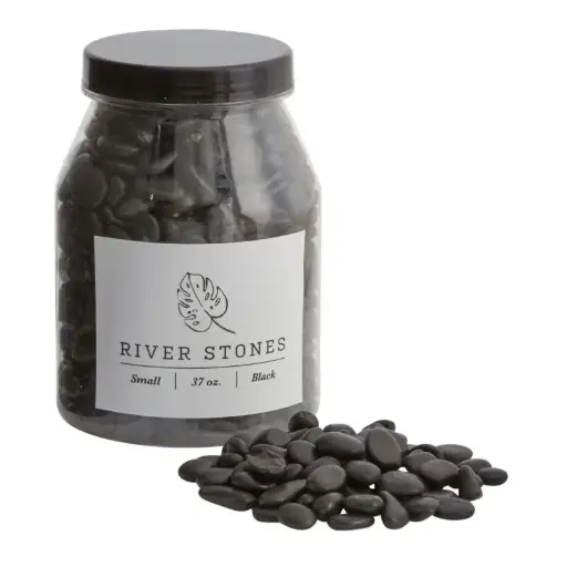 [64794] Small River Stones 37oz black