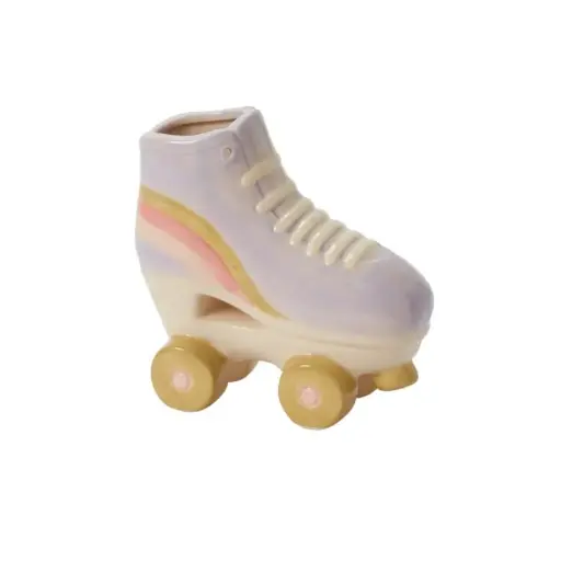 [64802] Rollerskate Planter 7.25"x 3"x 6.75"