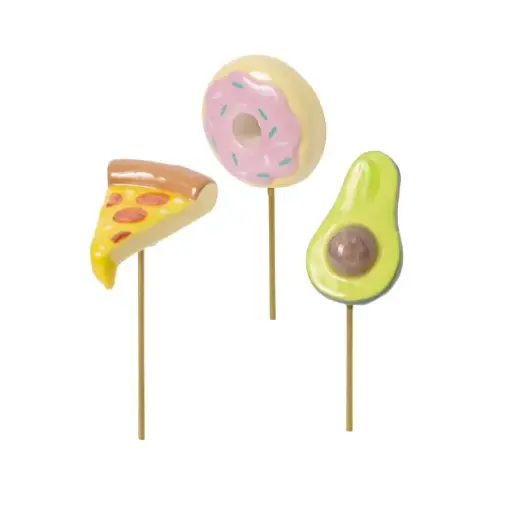 [64817] Yummy Plant Sticks Set of 3 - 5"