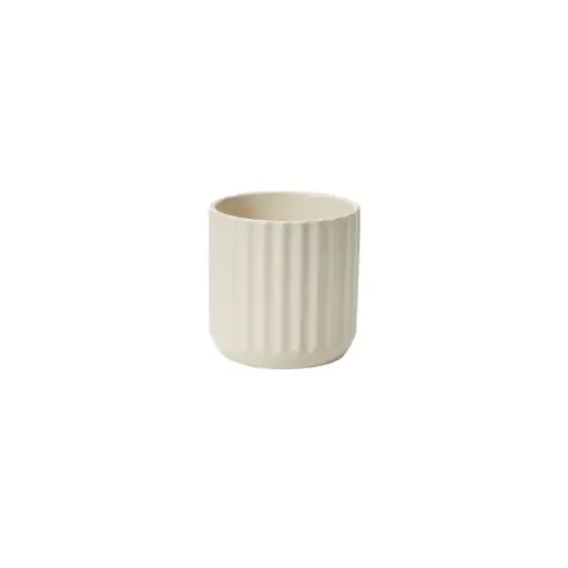 [64863] Beam Pot 4.75"x 4.5" white