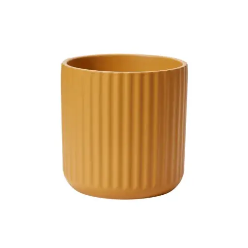 [64866] Beam Pot 9.25"x 9.25" ochre