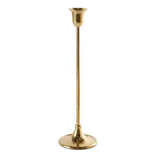 [64892] Antique Candlestick 3.25"x 11"