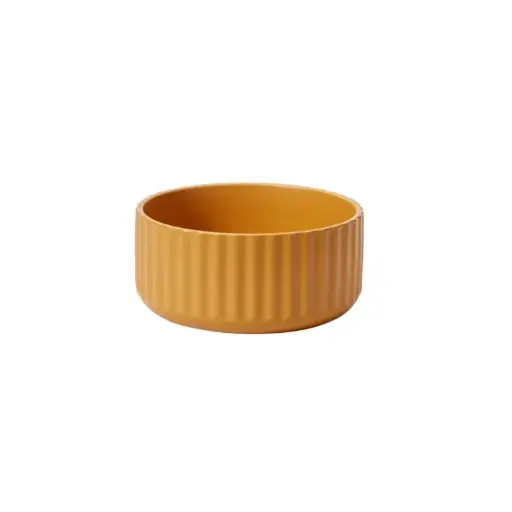 [64904] Beam Bowl 8"x 3.5" ochre