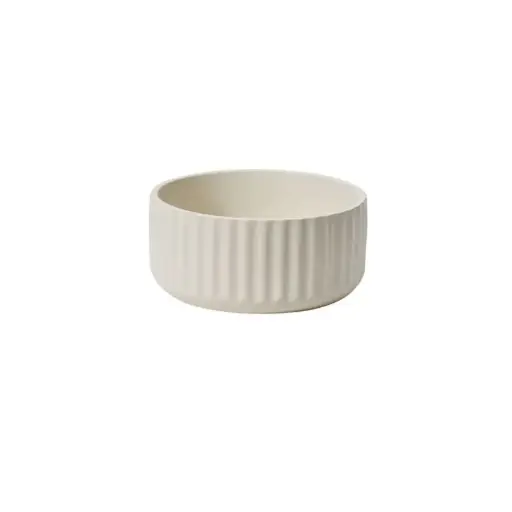 [64905] Beam Bowl 8"x 3.5" off white