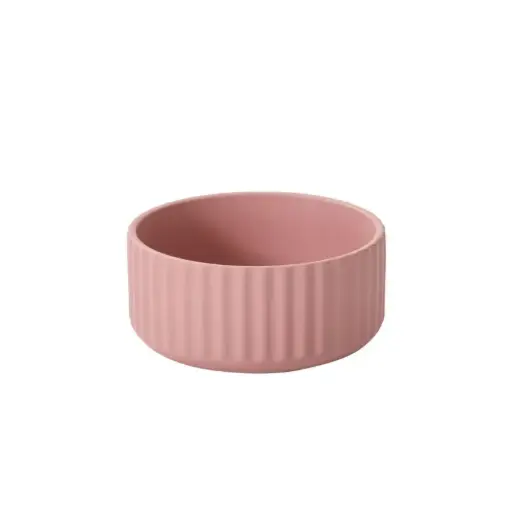 [64906] Beam Bowl 8"x 3.5" pink