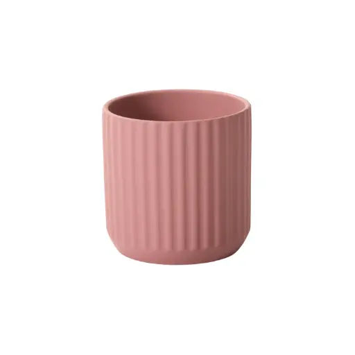 [64915] Beam Pot 7"x 6.75" pink