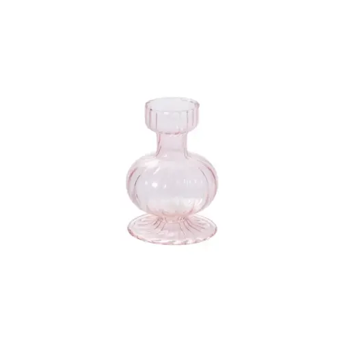 [64938] Boutique Vase 3"x 4" pink