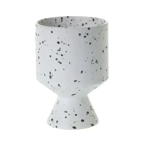 [64983] De Vil Pot 4.5"x 6.25" White