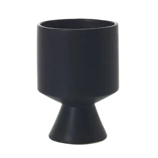 [64984] De Vil Pot 5.25"x 7.5" Black