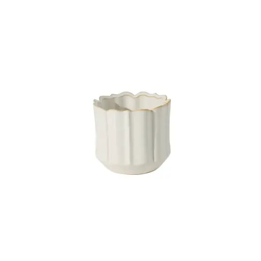 [65006] Everleaf Pot 4.75"x 4.25" Off-White