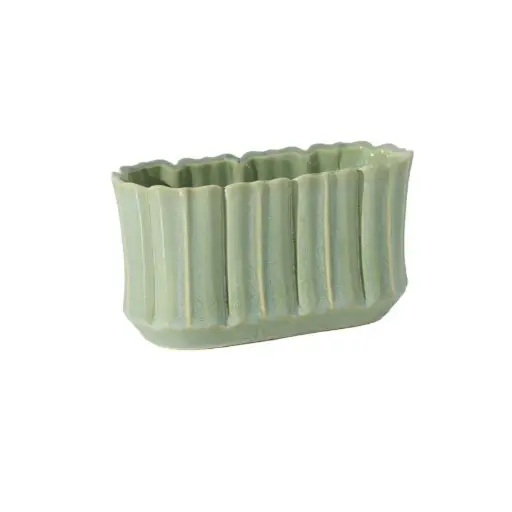 [65009] Everleaf Trough 9.25"x 4"x 5" Light-Green