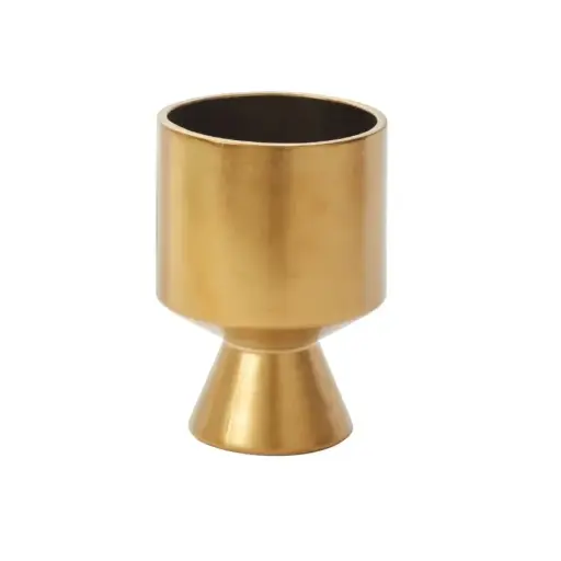 [65019] Gold De Vil Pot 5.25"x 7.5"