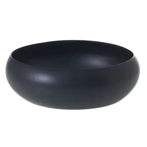 [65236] Simply Low Bowl 13.75"x 4.5" Black